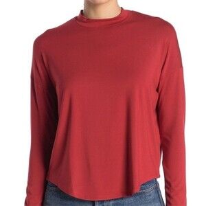 🥑5/$25 Madewell mock neck jersey top sz XS
